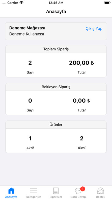 Emulate iPhone app Lazımbana Satıcı using MyAndroid Emulate iPhone app Lazımbana Satıcı using MyAndroid