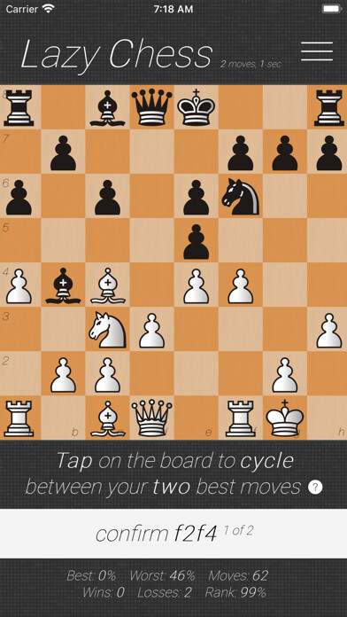 Emulate iPhone app Lazy Chess using MyAndroid Emulate iPhone app Lazy Chess using MyAndroid