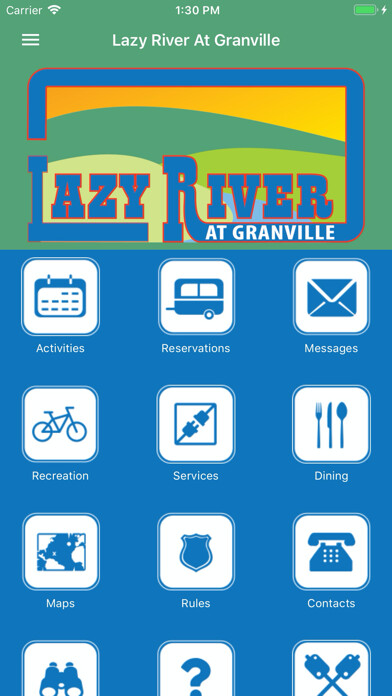 Emulate iPhone app Lazy River at Granville using MyAndroid