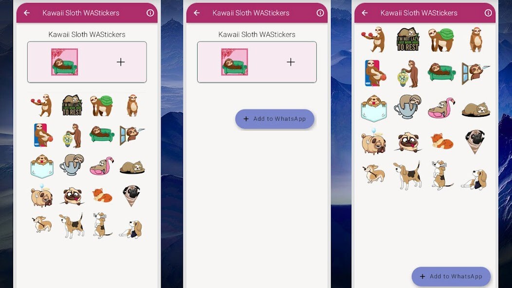 Run android online APK Lazy Sloth WAstickerapps from MyAndroid or emulate Lazy Sloth WAstickerapps using MyAndroid Run android online APK Lazy Sloth WAstickerapps from MyAndroid or emulate Lazy Sloth WAstickerapps using MyAndroid