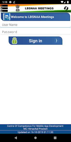 Run android online APK LBSNAA Meetings from MyAndroid or emulate LBSNAA Meetings using MyAndroid