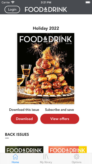 Emulate iPhone app LCBO Food & Drink Magazine using MyAndroid Emulate iPhone app LCBO Food & Drink Magazine using MyAndroid