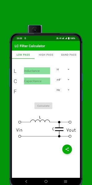 Run android online APK LC Filter Calculator from MyAndroid or emulate LC Filter Calculator using MyAndroid