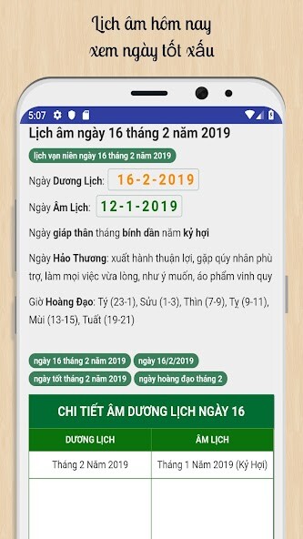 Run android online APK Lịch âm - xem ngày tốt xấu from MyAndroid or emulate Lịch âm - xem ngày tốt xấu using MyAndroid