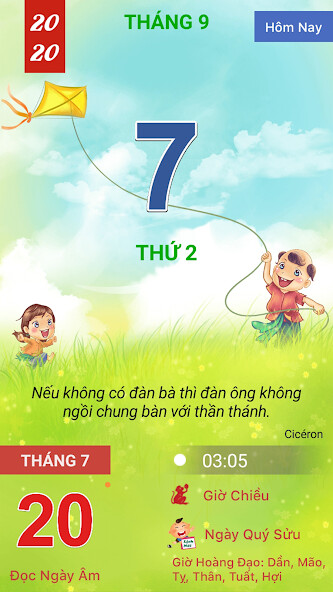 Run android online APK Lịch Nói 4.0 - Lịch Vạn Niên from MyAndroid or emulate Lịch Nói 4.0 - Lịch Vạn Niên using MyAndroid