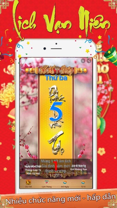 Emulate iPhone app L?ch V?n Niên 2019 & L?ch Âm using MyAndroid Emulate iPhone app L?ch V?n Niên 2019 & L?ch Âm using MyAndroid
