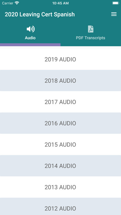 Emulate iPhone app LC Spanish Aural - educate.ie using MyAndroid Emulate iPhone app LC Spanish Aural - educate.ie using MyAndroid