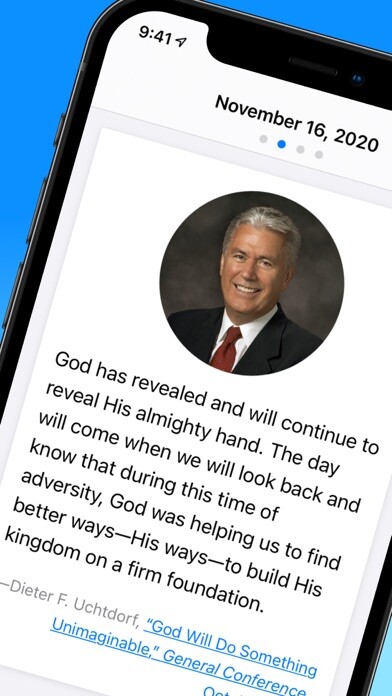 Emulate iPhone app LDS Daily Verse using MyAndroid Emulate iPhone app LDS Daily Verse using MyAndroid