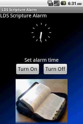 Emulate Android APK LDS Scripture Alarm/ Bookmark