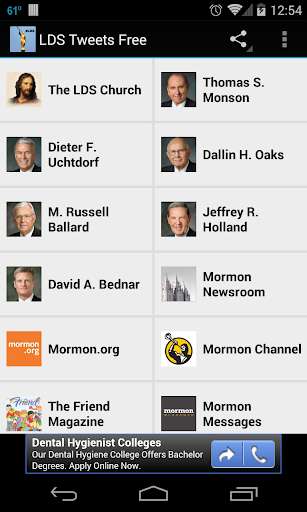 Run android online APK LDS Tweets Free from MyAndroid or emulate LDS Tweets Free using MyAndroid