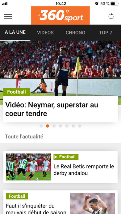 Emulate iPhone app Le360 Sport using MyAndroid Emulate iPhone app Le360 Sport using MyAndroid