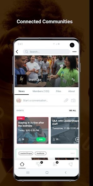 Run android online APK LeaderShape from MyAndroid or emulate LeaderShape using MyAndroid