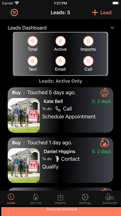 Emulate iPhone app Leadster using MyAndroid Emulate iPhone app Leadster using MyAndroid