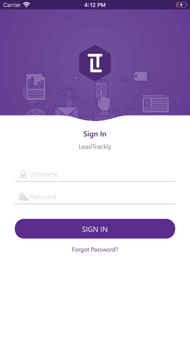 Emulate iPhone app LeadTrackly using MyAndroid