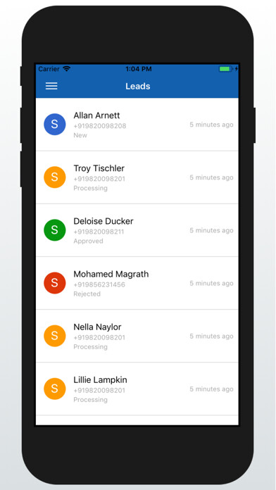 Emulate iPhone app LeadX using MyAndroid Emulate iPhone app LeadX using MyAndroid