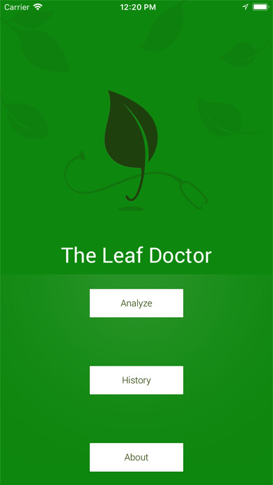 Emulate iPhone app Leaf Doctor using MyAndroid