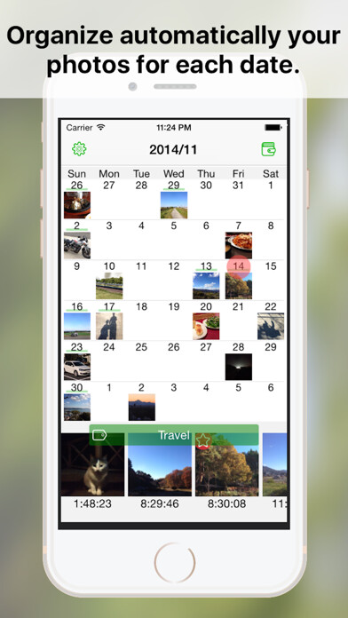 Emulate iPhone app Leafs Photo Plus using MyAndroid