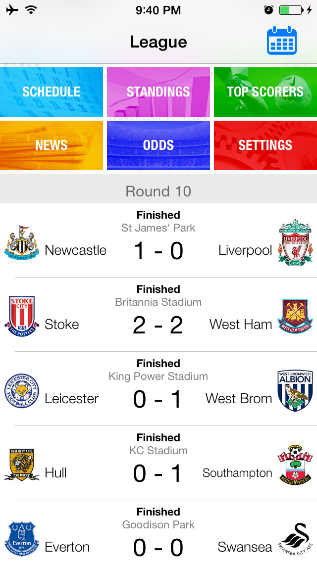 Emulate iPhone app League 2014 2015 - Live Football Score, Fixtures and Results using MyAndroid Emulate iPhone app League 2014 2015 - Live Football Score, Fixtures and Results using MyAndroid