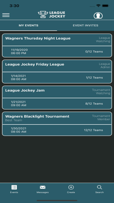 Emulate iPhone app League Jockey using MyAndroid
