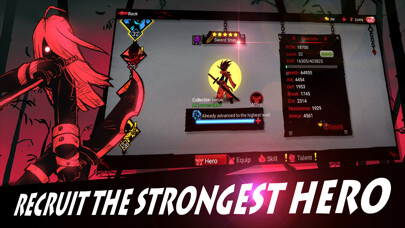 Emulate iPhone app League of Stickman2：the legend using MyAndroid