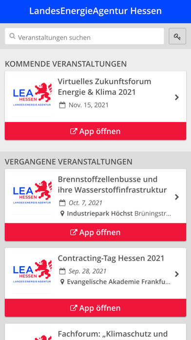 Emulate iPhone app LEA Hessen erleben using MyAndroid Emulate iPhone app LEA Hessen erleben using MyAndroid