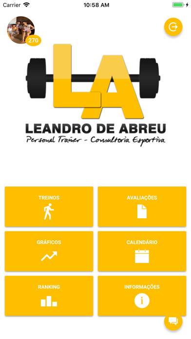 Emulate iPhone app Leandro Abreu using MyAndroid