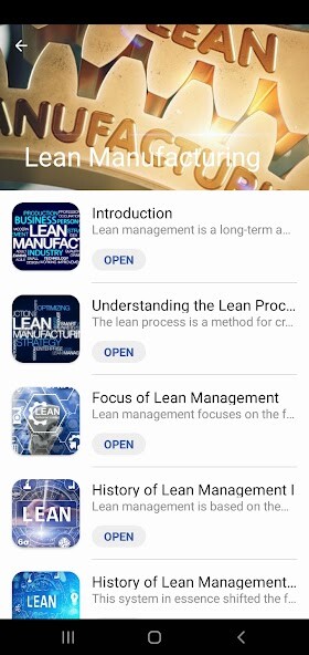 Run android online APK Lean Management / Manufacturing from MyAndroid or emulate Lean Management / Manufacturing using MyAndroid
