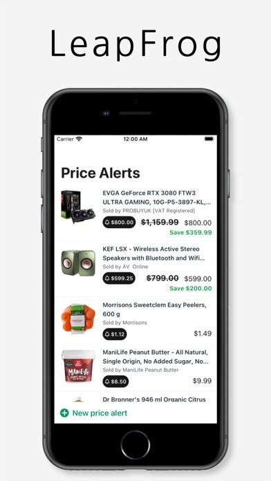 Emulate iPhone app LeapFrog · Price Tracker using MyAndroid Emulate iPhone app LeapFrog · Price Tracker using MyAndroid