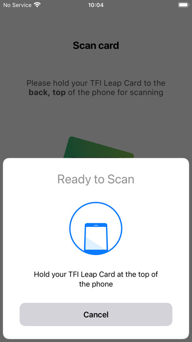 Emulate iPhone app Leap Top Up using MyAndroid