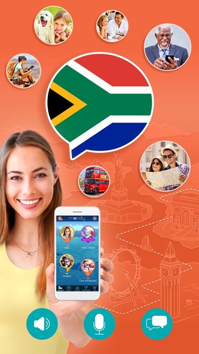Emulate iPhone app Learn Afrikaans – Mondly using MyAndroid Emulate iPhone app Learn Afrikaans – Mondly using MyAndroid