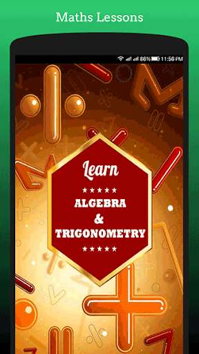 Run android online APK Learn Algebra and Trigonometry from MyAndroid or emulate Learn Algebra and Trigonometry using MyAndroid