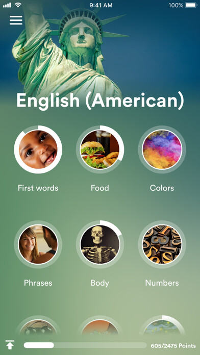 Emulate iPhone app Learn American English! using MyAndroid Emulate iPhone app Learn American English! using MyAndroid