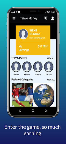 Run android online APK Learn And Earn Quiz from MyAndroid or emulate Learn And Earn Quiz using MyAndroid