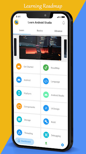 Run android online APK Learn Android Studio Coding from MyAndroid or emulate Learn Android Studio Coding using MyAndroid