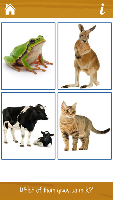 Emulate iPhone app Learn Animals and Sounds using MyAndroid