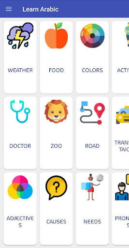 Run android online APK Learn Arabic Free from MyAndroid or emulate Learn Arabic Free using MyAndroid