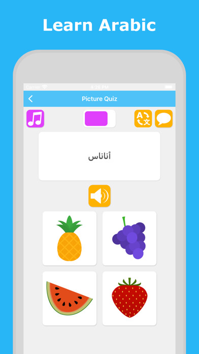 Emulate iPhone app Learn Arabic - LuvLingua using MyAndroid Emulate iPhone app Learn Arabic - LuvLingua using MyAndroid