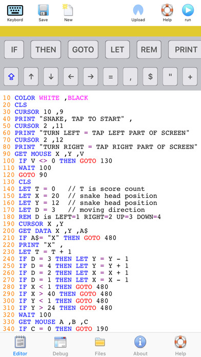 Emulate iPhone app Learn BASIC Programming using MyAndroid Emulate iPhone app Learn BASIC Programming using MyAndroid