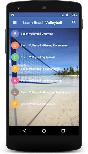 Run android online APK Learn Beach Volleyball from MyAndroid or emulate Learn Beach Volleyball using MyAndroid