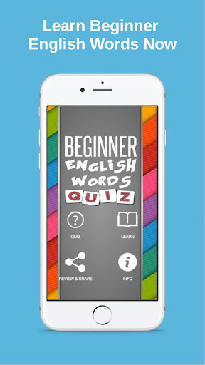 Run android online APK Learn Beginner English Words Quiz Free from MyAndroid or emulate Learn Beginner English Words Quiz Free using MyAndroid