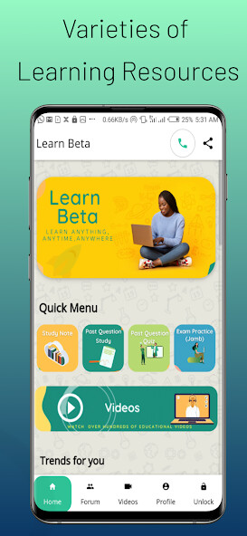 Run android online APK Learn Beta (Jamb 2022 + notes) from MyAndroid or emulate Learn Beta (Jamb 2022 + notes) using MyAndroid