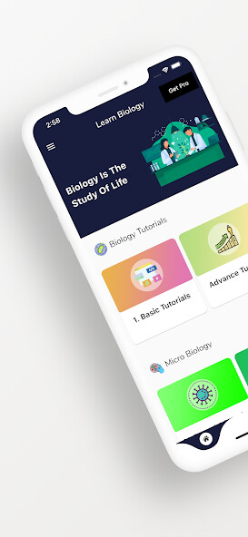Run android online APK Learn Biology Tutorials Guide from MyAndroid or emulate Learn Biology Tutorials Guide using MyAndroid