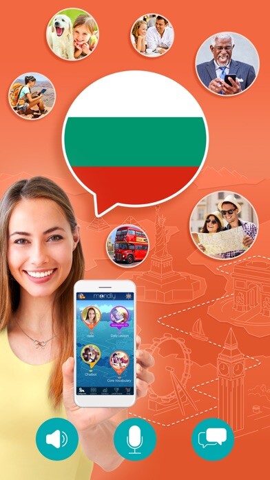 Emulate iPhone app Learn Bulgarian – Mondly using MyAndroid Emulate iPhone app Learn Bulgarian – Mondly using MyAndroid