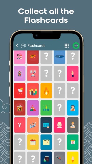 Emulate iPhone app Learn Chinese HSK5 Chinesimple using MyAndroid