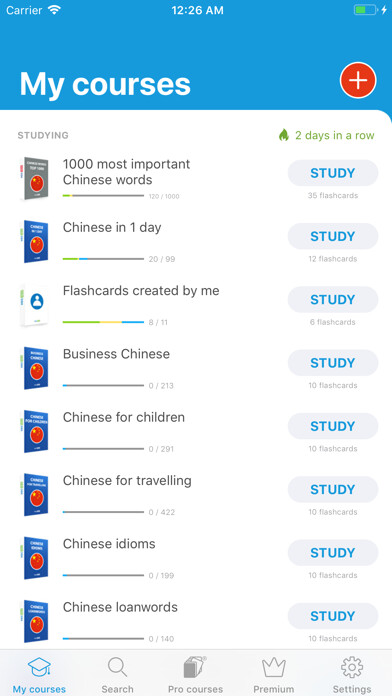Emulate iPhone app Learn Chinese: VocApp Language using MyAndroid Emulate iPhone app Learn Chinese: VocApp Language using MyAndroid