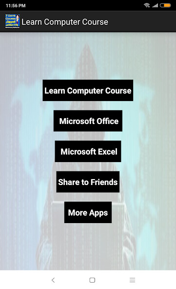 Run android online APK Learn Computer Course in Urdu from MyAndroid or emulate Learn Computer Course in Urdu using MyAndroid