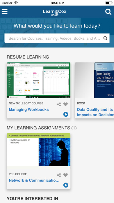 Emulate iPhone app Learn@Cox using MyAndroid Emulate iPhone app Learn@Cox using MyAndroid