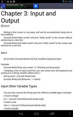 Emulate Android APK Learn C# Programming in a Day Emulate Android APK Learn C# Programming in a Day
