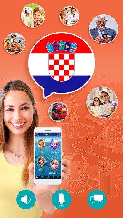 Emulate iPhone app Learn Croatian – Mondly using MyAndroid Emulate iPhone app Learn Croatian – Mondly using MyAndroid