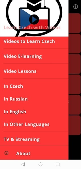 Run android online APK Learn Czech with Videos from MyAndroid or emulate Learn Czech with Videos using MyAndroid